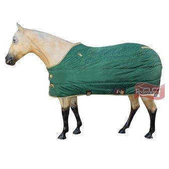 Capa de inverno p/ cavalo verde c/ forro - partrad