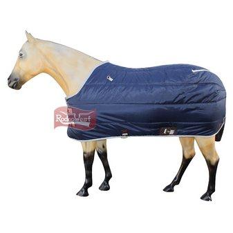 Capa de inverno p/ cavalo azul c/ forro - partrade
