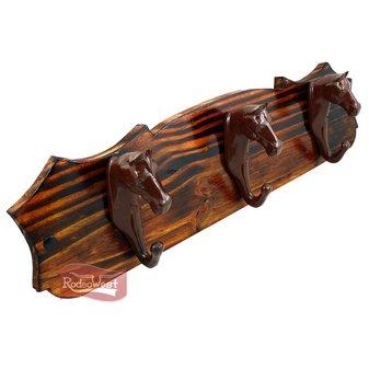 Cabide triplo cavalo - rodeo west