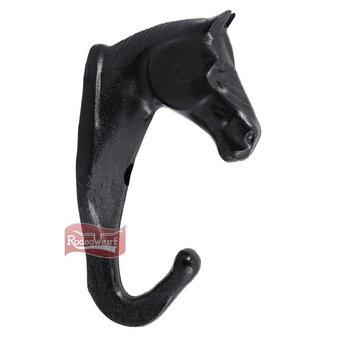 Cabide preto cabeca de cavalo - rodeo west