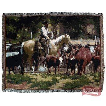 Colcha importada 100% algodao - gift corral
