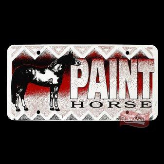 Placa decorativa de pvc paint horse - rodeo west