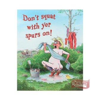 Poster importado western - leanin tree