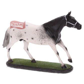 Escultura cavalo apaloosa - mamuty decor