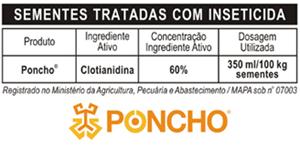 Tratamento de sementes industrial poncho