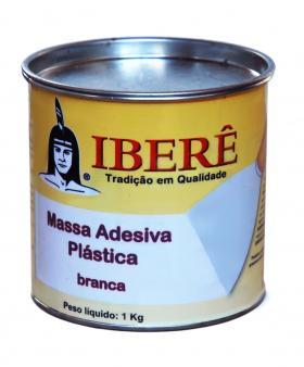 Massa adesiva plástica branca 1kg