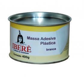 Massa adesiva plástica branca 400gr