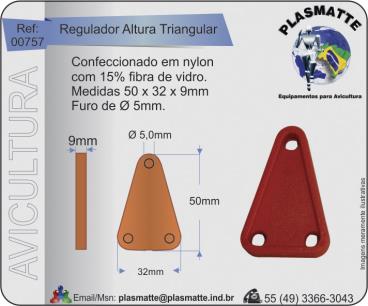 Regulador altura triangular