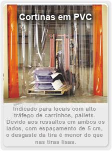 Cortinas de pvc para camaras frias e cozinhas