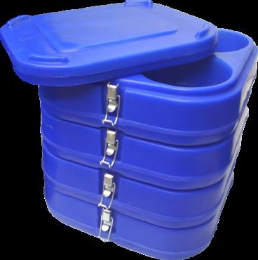 Caixa térmica marmibox para marmitas