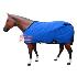 Capa p/ cavalo azul c/ forro de manta acrílica - m