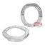Ferradura de alumínio oval navicular n2 - mustad