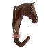 Cabide marrom cabeca de cavalo - rodeo west