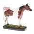 Escultura cavalo paint horse - art west