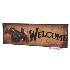 Placa decorativa importada welcome - gift corral