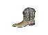 Bota com bordado 521 cb- jácomo