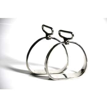 Estribos inox salva-vidas - artesanal