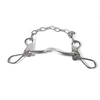 Freio inox mangalarga leve - metalúrgica vinagre