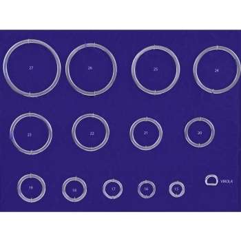 Argola inox fina - vinagre