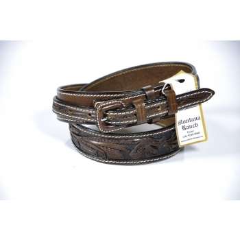Cinto country americaninho bordado manual