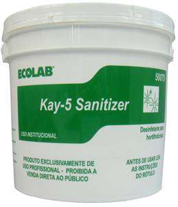 Kay5 sanitizer para indústrias alimentícias