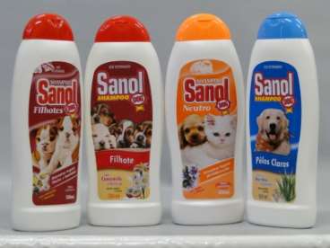 Shampoo sanol pelos claros, filhotes, neutro agrot