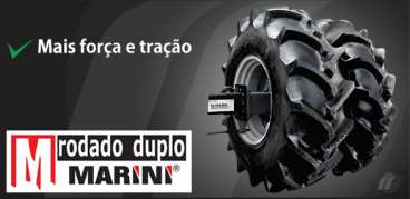 Rodado duplo com alongador de eixo marini
