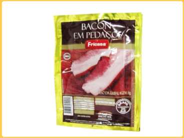 Bacon em pedacos fricasa