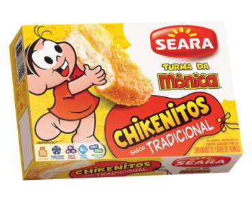 Chikenitos tradicional da turma da monica