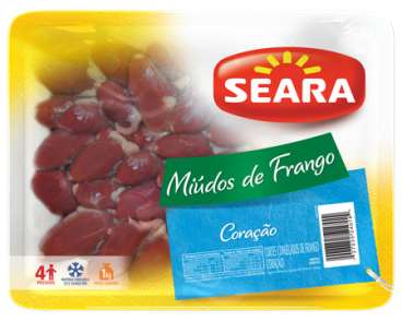 Coracao de frango sem tempero seara