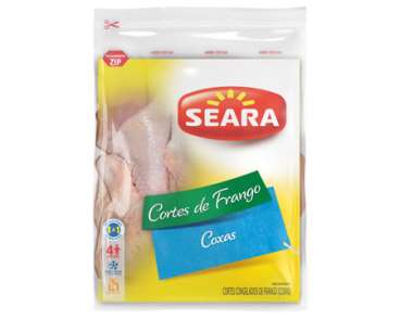 Coxas de frango sem tempero congeladas seara