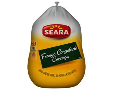 Frango inteiro congelado seara sem miúdos