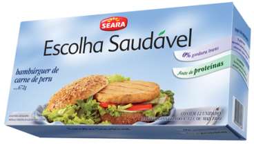 Hambúrguer de peru escolha saudável seara