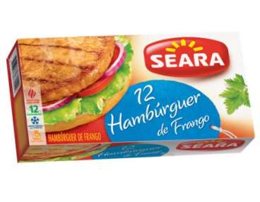 Hambúrguer de frango seara