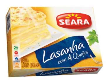 Lasanha quatro queijos seara