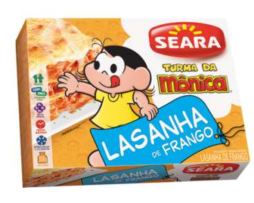 Lasanha de frango turma da monica