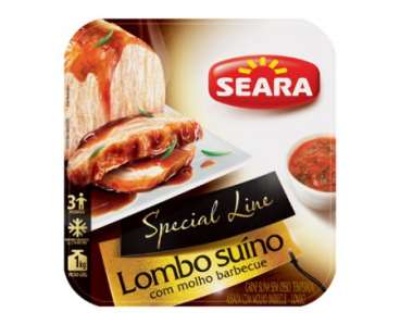 Lombo com molho barbecue