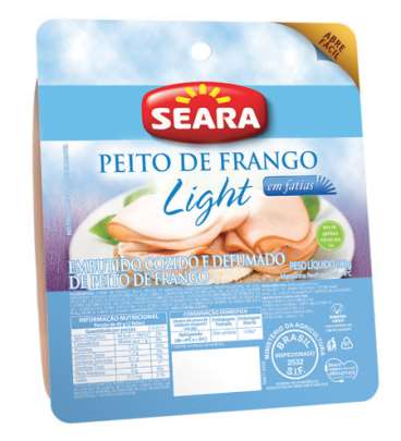 Peito de frango light em fatias – 180g