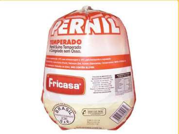 Pernil temperado sem pele e sem osso