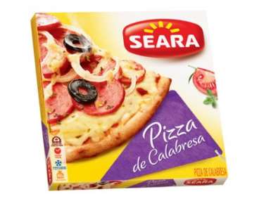 Pizza calabresa seara