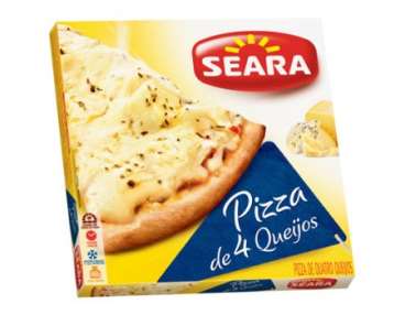 Pizza quatro queijos seara