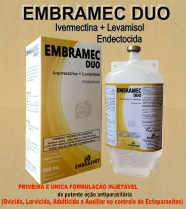 Embramec duo 1% + 18% lemamissol.