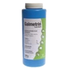 Ectoparasiticidas galmetrin plus pó 350gr vetboi