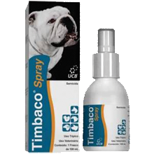 Ectoparasiticidas timbaco spray 100ml vetboi