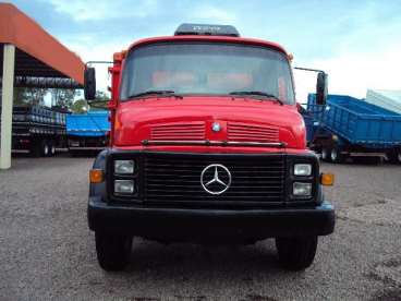 Caminhao mercedes-benz - mb 1513 - 1977 graneleiro