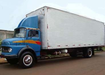 Mercedes-benz mb-1313 – 1980 baú