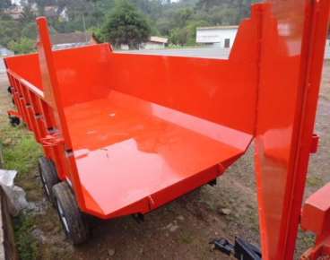 Carretao agrícola basculante grande