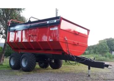 Carreta agrícola basculante bapesa bps – 8000kg