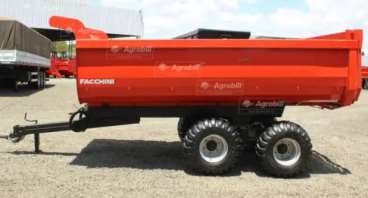 Carreta agrícola basculante hidráulica 8.000 kg