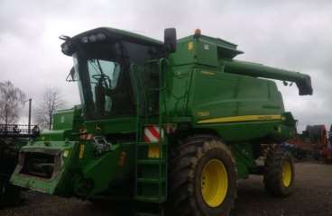 Colheitadeira john deere t 560 hm, 2009